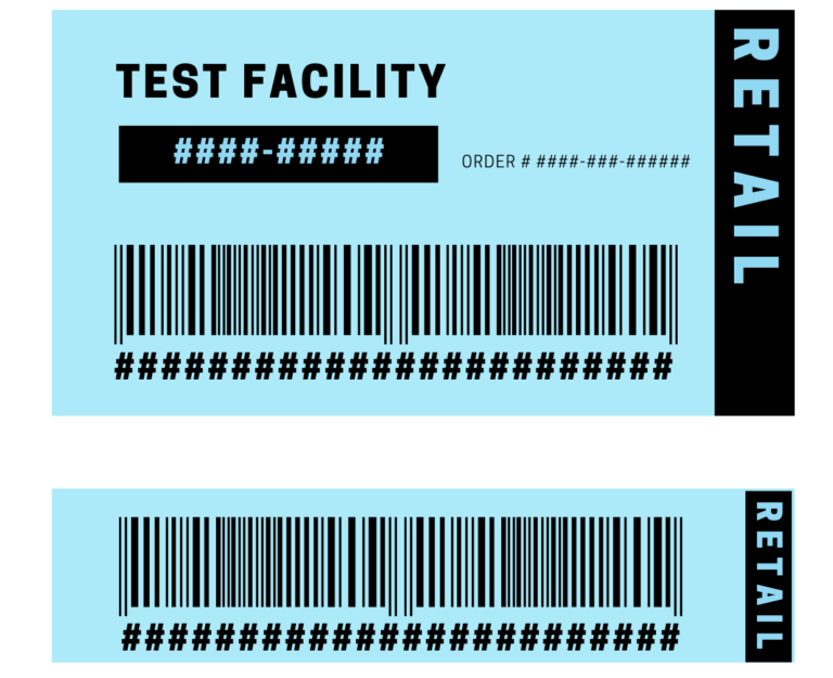 Metrc package tag sample