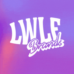 colorful animation of the LWLF Brands text logo from Cultivera Market