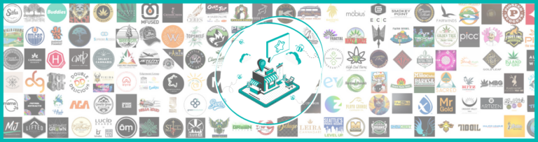 Cultivera Market Buzz Banner with logos and teal illustration