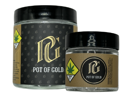 pot of gold jarred flower products