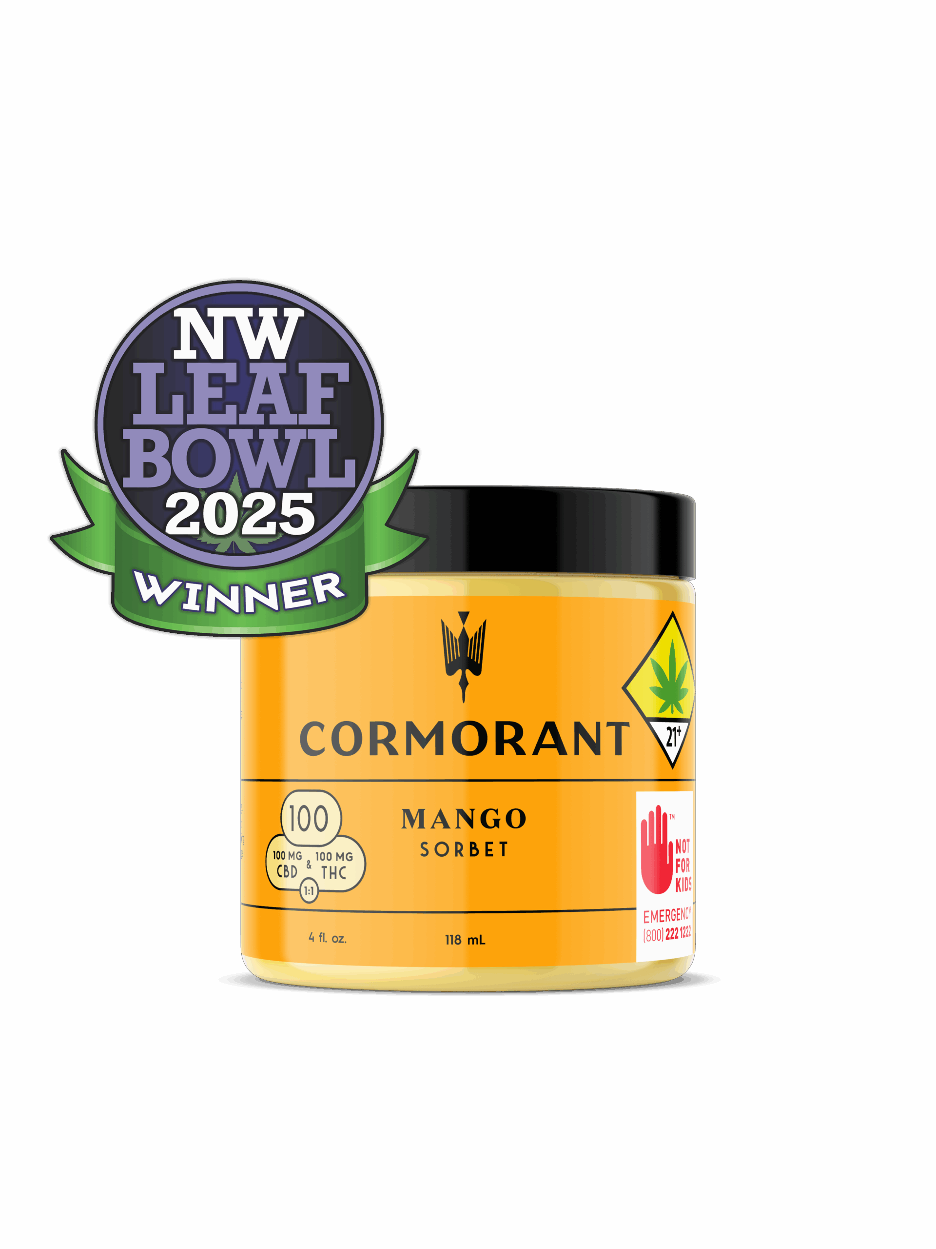 mango sorbet product photo from cormorant cultivera market